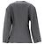 Ensemble de costume boot-cut rayé Ganni en polyester gris - vue 6