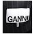 Ensemble de costume boot-cut rayé Ganni en polyester gris - vue 8