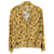 Camicia Anine Bing Lilah con stampa ghepardo in seta gialla Giallo  ref.1292229