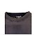 Everyday T-shirt Balenciaga oversize con logo ricamato in cotone grigio - vista 3