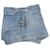 Alexander Wang Deconstructed Denim Skirt in Blue Cotton  ref.1292310