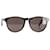 Saint Laurent Runde Sonnenbrille aus schwarzem Acetat Zellulosefaser  ref.1292312