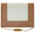 Céline Celine Medium Frame Bag in Brown and Cream Leather  ref.1292320