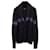 Cárdigan a rayas con cuello chal de Givenchy en lana negra Negro  ref.1292327