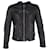 Chaqueta con capucha Dolce & Gabbana en cuero negro  ref.1292382