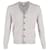 Hermès Hermes-Cardigan mit Knöpfen aus grauer Baumwolle  ref.1292383
