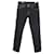Brunello Cucinelli Skinny Fit-Jeans aus schwarzer Baumwolle  ref.1292396