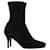 Stuart Weitzman High Heel Ankle Boots in Black Suede  ref.1292408