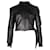 Yohji Yamamoto Asymmetric Hem Jacket in Black Leather  ref.1292421