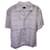 Ermenegildo Zegna Ermnegildo Zegna Plaid Short Sleeve Shirt in Light Blue Linen  ref.1292435