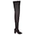 Maison Martin Margiela Maison Margiela Mid-thigh Boots in Dark Grey Canvas Cloth  ref.1292456