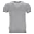 Dsquared2 Metallisches Rippstrick-T-Shirt aus silbernem Polyester  ref.1292457