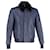 Christian Dior Dior Fur Collar Jacket in Navy Blue Leather  ref.1292462