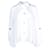 Peter Pilotto Tie-Neck Button-Up Shirt aus cremefarbener Seide  Weiß Roh  ref.1292476