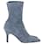 Stuart Weitzman High Heel Ankle Boots in Blue Suede  ref.1292499