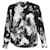 Chemise boutonnée tie-dye Saint Laurent en soie grise  ref.1292508