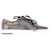 Berluti Scritto Calligraphy Sneakers in Grey Leather  ref.1292522
