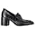 Zapatos de salón estilo mocasín plisados en cuero negro de The Row  ref.1292523