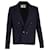 Ba&Sh Double-Breasted Coat in Navy Blue Viscose Polyester  ref.1292525
