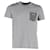 T-shirt Louis Vuitton con dettaglio tasca in cotone grigio  ref.1292535