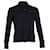 Ermenegildo Zegna Long-Sleeve Polo Shirt in Navy Blue Cotton  ref.1292544