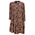 Ba&Sh Button-Front Dress in Animal Print Polyester  ref.1292554