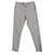 Autre Marque Mr. P Check Tapered Trousers in Gray Wool Grey  ref.1292568