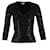 Michael Kors Collection Sequined Jumper in Black Viscose Polyester  ref.1292569