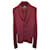 Tom Ford  Slim-Fit Shawl-Collar Ribbed Cardigan in Burgundy Wool Dark red  ref.1292573