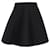 Neil Barrett Flared Above-Knee Skirt in Black Viscose Cellulose fibre  ref.1292574