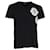 Alexander McQueen T-shirt avec logo tête de mort en coton noir  ref.1292579