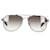 Prada Machine Polarized Aviator Sunglasses in Black Metal  ref.1292585