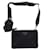 Prada Re-Nylon Logo-Plaque Shoulder Bag in Black Nylon Polyamide  ref.1292589