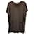 Dries Van Noten Open-Side Drop-Shoulder Tunic in Brown Poly Cotton Polyester  ref.1292602