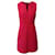 Diane Von Furstenberg Das Kleid fällt kurz Rot Polyester  ref.1292612