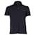 Ermenegildo Zegna Short-Sleeve Polo Shirt in Navy Blue Cotton  ref.1292630