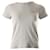 T-shirt con ricamo Brand Acne Studios in cotone verde chiaro  ref.1292633