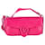 Bolso de hombro Gucci mediano GG Marmont con solapa Matelassé en cuero rosa  ref.1292640