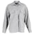 Autre Marque The Frankie Shop Veste chemise en feutre Roy en laine grise  ref.1292642