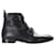 Jimmy Choo Marlin Snake Print Ankle Boots in Black Leather  ref.1292650