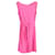 Diane Von Furstenberg Vestido drapeado sin mangas en seda rosa  ref.1292661