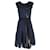 Sportmax Sleeveless Paneled Dress in Blue Cotton  ref.1292665