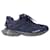 Balenciaga Track Clear Sole Sneakers in Navy Blue Mesh and Polyurethane Plastic  ref.1292680