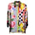 Blusa Dolce & Gabbana Patchwork em Seda Multicolor  ref.1292686