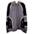 Neil Barrett Sweat à capuche zippé color block sur le devant en coton gris  ref.1292691