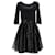 Maje Sequin Skirt Dress in Black Polyamide  ref.1292733