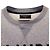 Amiri Distressed Logo Sweater aus grauer Baumwolle - Ansicht 4