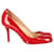 Christian Louboutin Round-Toe Pumps in Red Patent Leather  ref.1292791