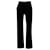 Balenciaga Straight Leg Trousers in Black Polyester  ref.1292794