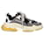 Balenciaga Triple S Sneakers in Grey Yellow Polyester  ref.1292817